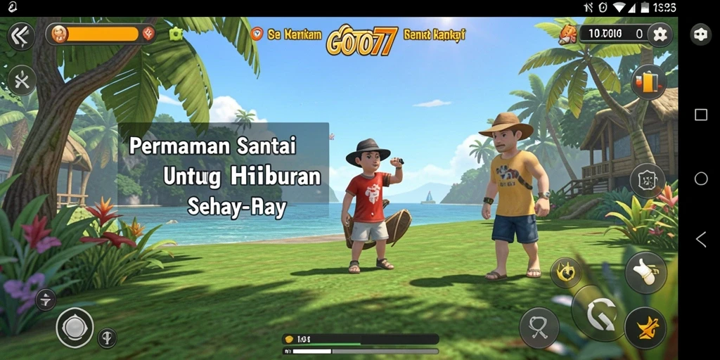 Screenshot GOTO77 menampilkan gameplay yang penuh warna dan menghibur.