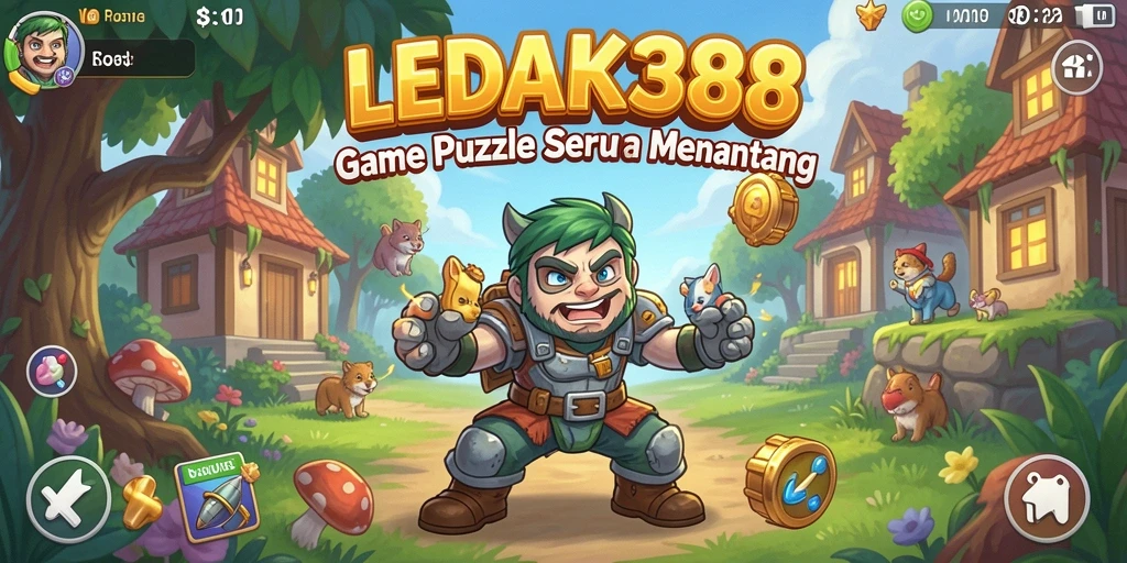Tampilan gameplay LEDAK388 yang seru dan menantang.