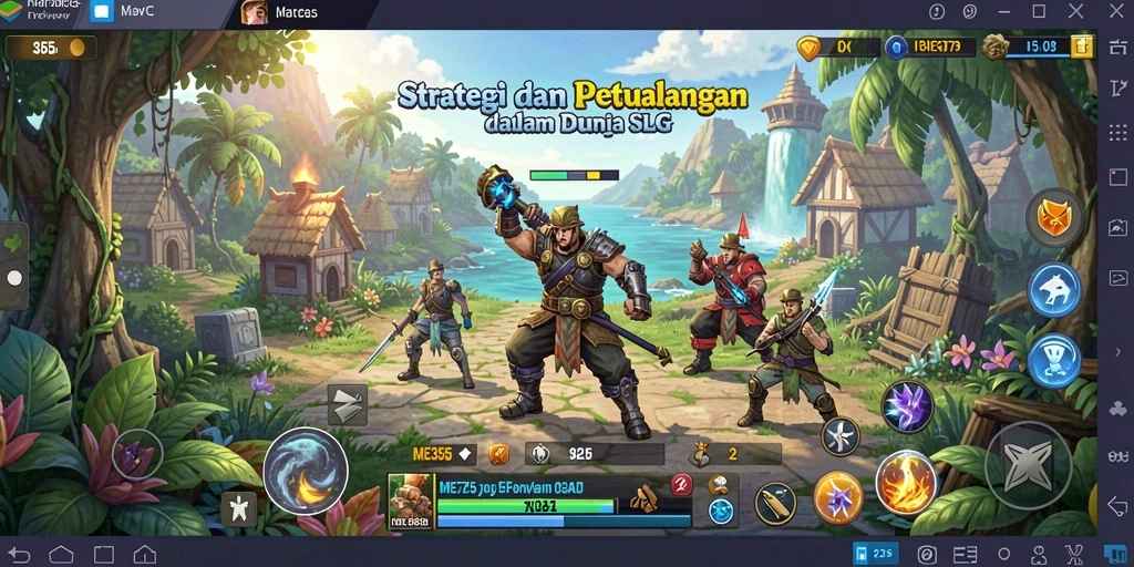 Gameplay menarik dari <strong>ME355</strong> dengan pertempuran strategis.