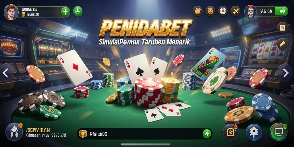 Tampilan gameplay PENIDABET yang menarik dan interaktif.