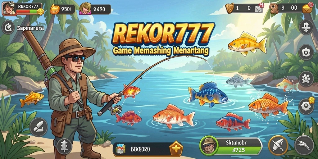 Tangkapan ikan besar dalam gameplay seru REKOR777.