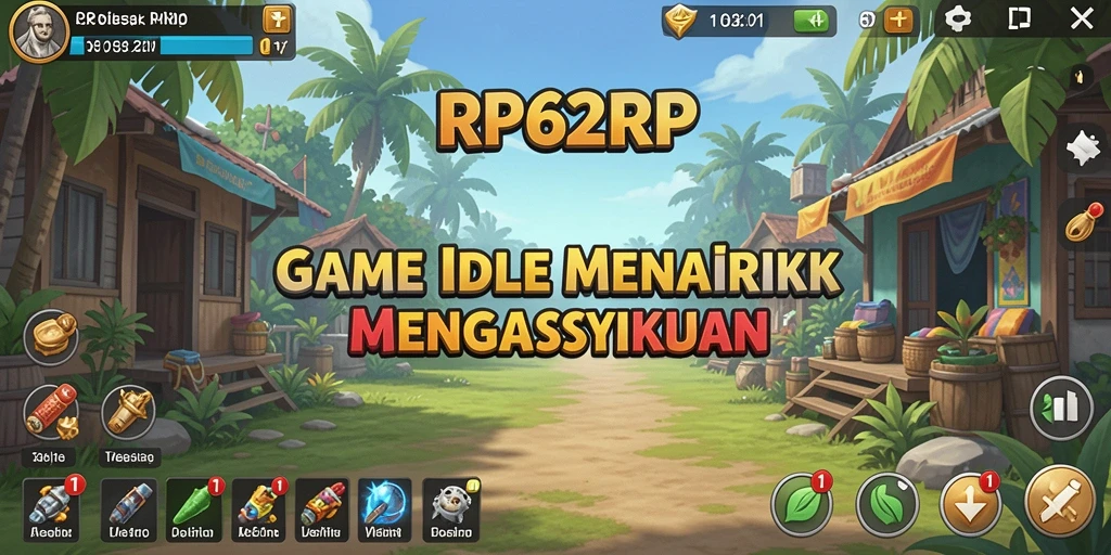 Tampilan gameplay RP62RP yang menarik dan dinamis.