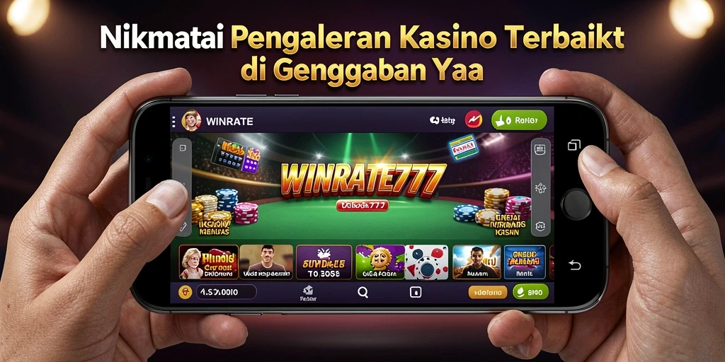 Tampilan menarik dari gameplay Kasino yang seru di WINRATE777.