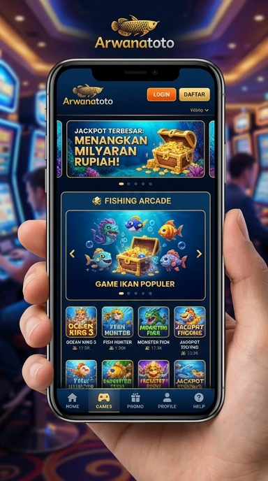 Tampilan antarmuka arwanatoto yang user-friendly.